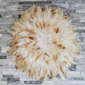 Décoration d'intérieur JujuHat plume Boheme Blanc & Crème